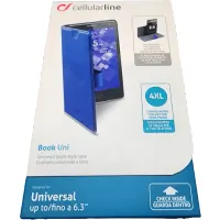 Cellularline BOOK CASE univerzális könyvszerűen nyitható phablet tok kék