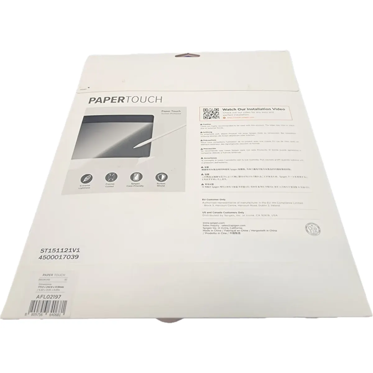 Spigen paper touch érintőfólia 2 db-os iPad Air 10.9" (2022/2020)/iPad Pro 11" (2022/2021/2020/2018) #2