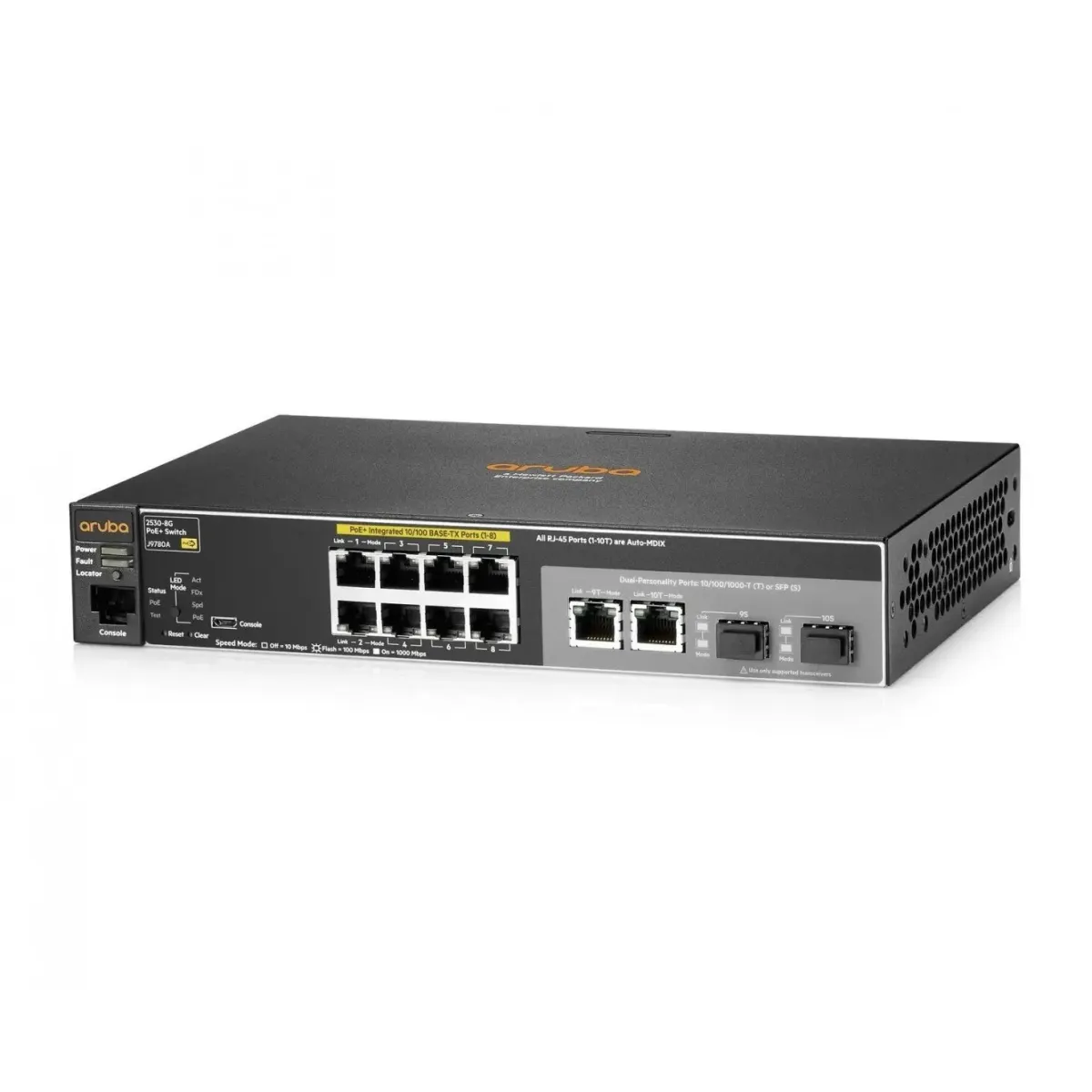 HPE Aruba 2530-8-PoE+ Switch (J9780A) #1