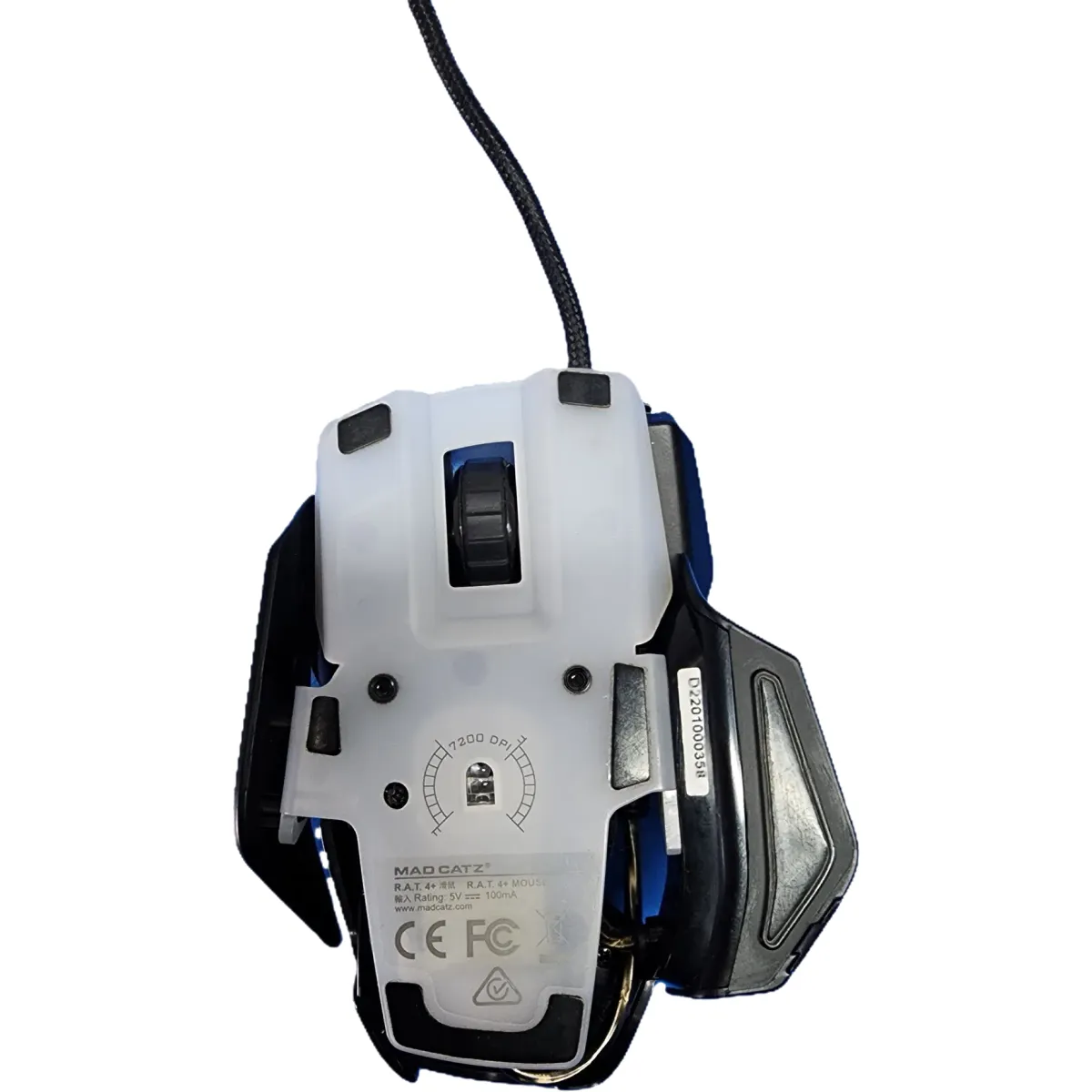 Mad Catz R.A.T. 4+ Gaming Mouse 7200 DPI fekete #3