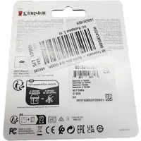 KINGSTON 128GB micro SDXC Canvas Select Plus memóriakártya 100R A1 C10 Card adapterrel #2