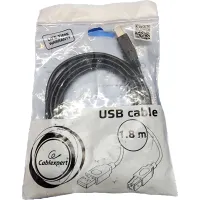 Gembird USB-A 2.0 - USB-B 2.0 M/M adatkábel 1.8m fekete #2