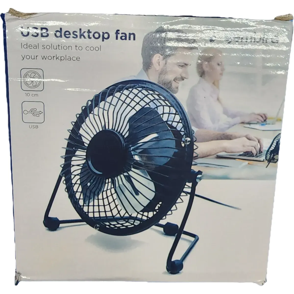 Gembird NF-03 USB asztali ventilátor Fekete #5