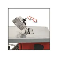 Einhell TC-TS 200 asztali körfűrész 800W 200mm +-45 fokos állítás #3