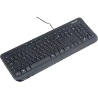 Microsoft vezetékes billentyűzet 600 Német fekete #1