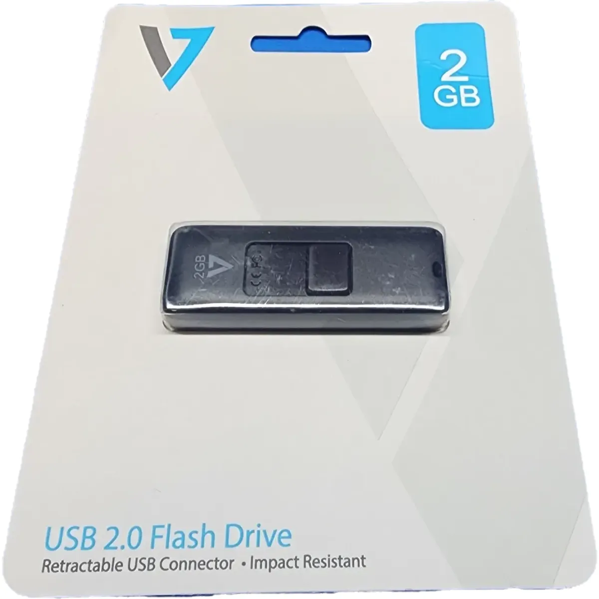 V7 VF22GAR-3N USB 2.0 pendrive 2 GB Fekete #1
