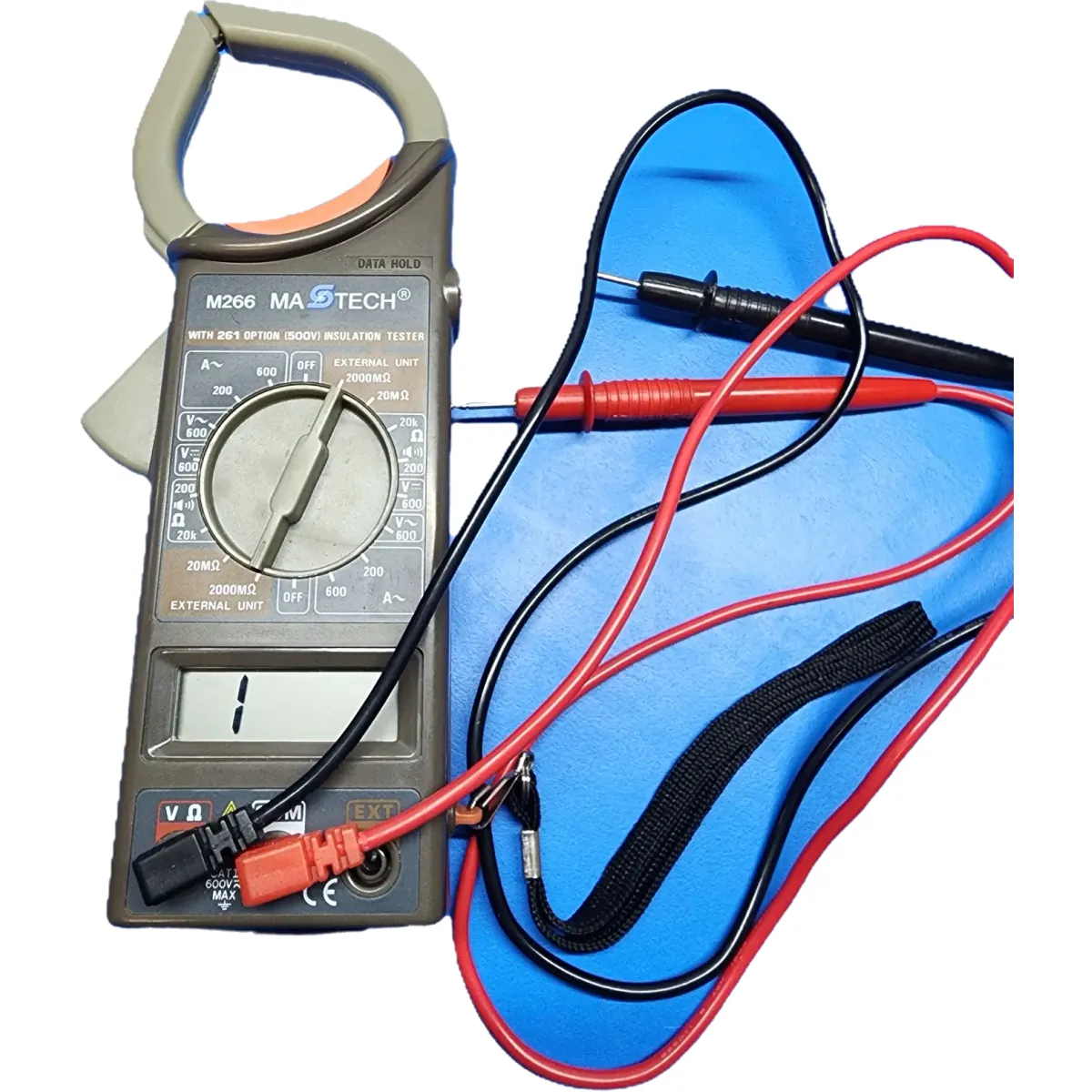 MASTECH M266 Digitális kézi mérőműszer 1000V +tok barna #3