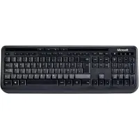 Microsoft vezetékes billentyűzet 600 Német fekete #2