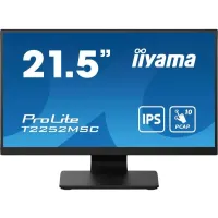 Iiyama ProLite T2252MSC 22" Monitor IPS touch screen érintőkijelző talp nélkül 1920x1080 HDMI DP VGA VESA