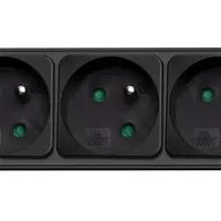 Akyga Túlfeszültségvédő elosztó hosszabbító 3m - AK-SP-05B fekete #3