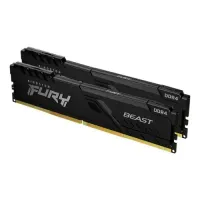 Kingston DDR4 3200MHz 16GB (2x8GB) memória Kit FURY Beast Black CL16 1,2V fekete #1