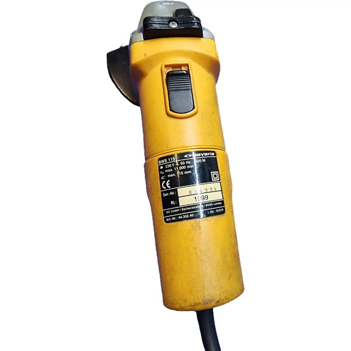 Einhell BWS 115 sarokcsiszoló 500W sárga #2