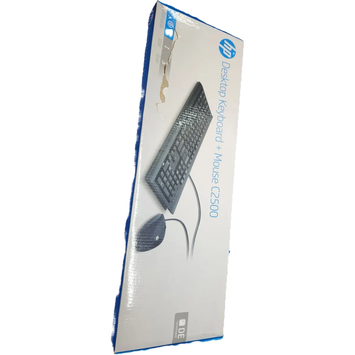 HP C2500 USB angol billentyűzet + egér fekete #1