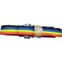 Állítható rögzítőpánt cink csattal gyorszárral 4m poliészter színes #2