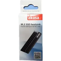 Akasa A-M2HS01-BK M.2 SSD Passive Cooling Heatsink Kit hűtőborda #1