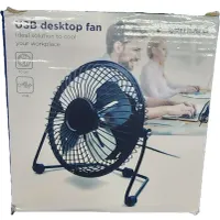 Gembird NF-03 USB asztali ventilátor Fekete #5