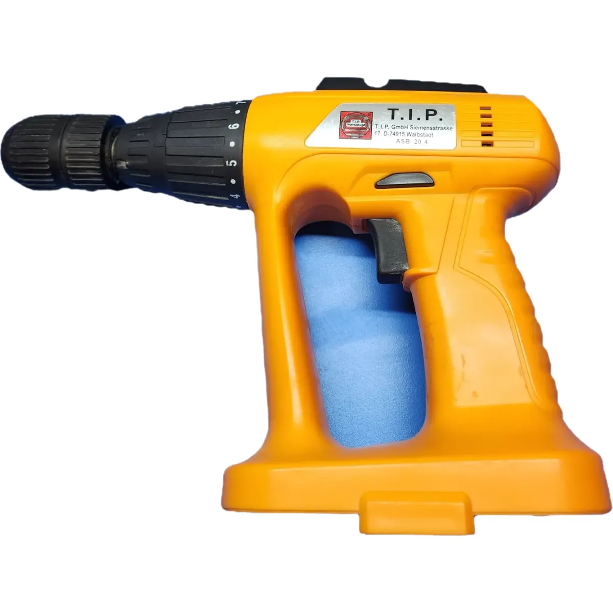 Akkus T.I.P Furó csavarozó akkumulátorral és töltővel sárga #2