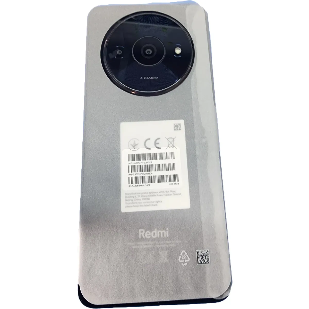 Xiaomi Redmi A3 mobiltelefon 6.7" 90Hz 3/64GB Dual SIM 5000mAh fekete #6