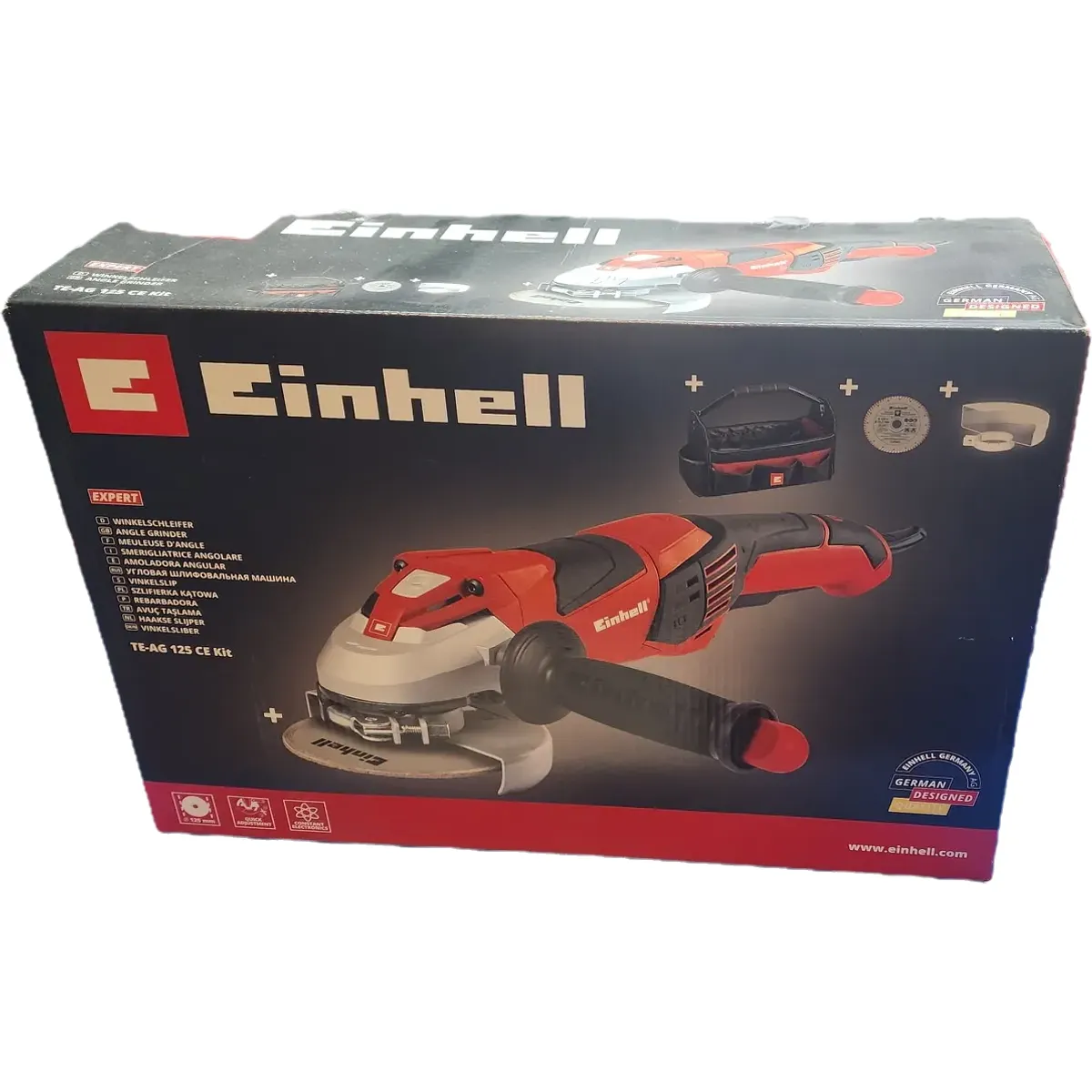 Einhell TE-AG 125 CE Kit Sarokcsiszoló szett #8