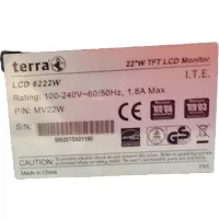 Terra LCD 6222W 22" Monitor TN 1680x1050 DVI VGA VESA fekete #3