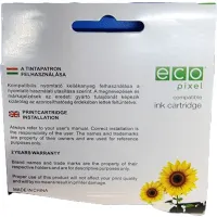 Ecopixel Utángyártott Epson T804 tintapatron Sárga #2