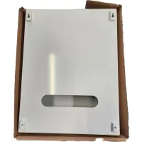 Üres riasztó fémdoboz központdoboz 335x440x100mm fehér #3