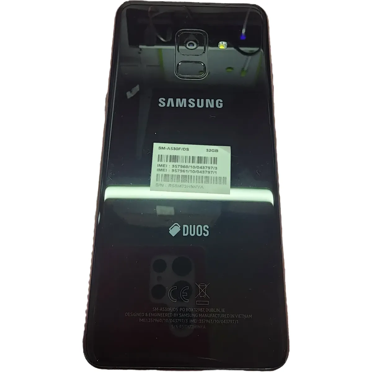 Samsung Galaxy A8 2018 (A530F) Mobiltelefon 5.6" 4/32GB 4G Dual SIM 3000 mAh fekete #6