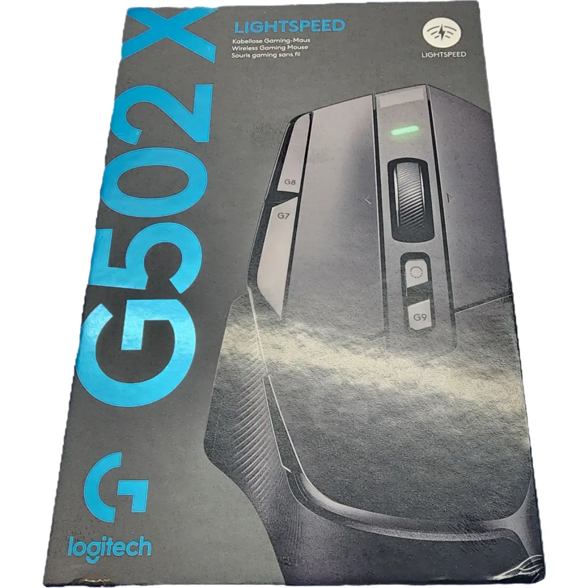 Logitech G502 X Lightspeed vezeték nélküli gamer egér 25600 dpi fekete #5