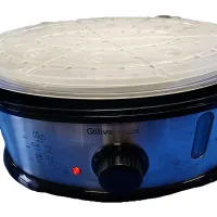 QILIVE Gőzölő Aszalógép 152874 800W 60p időzítő automatikus kikapcsolás vízszintjelző ezüst #3