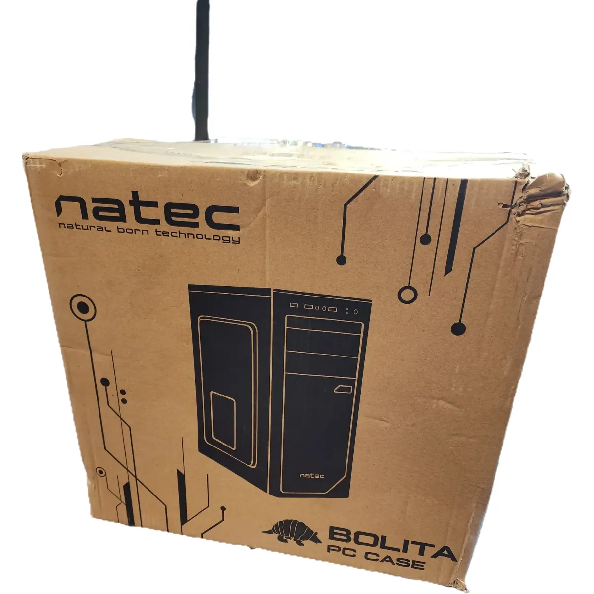 Natec Office BOLITA NPC-1291 PC számítógépház USB 3.0 fekete #2
