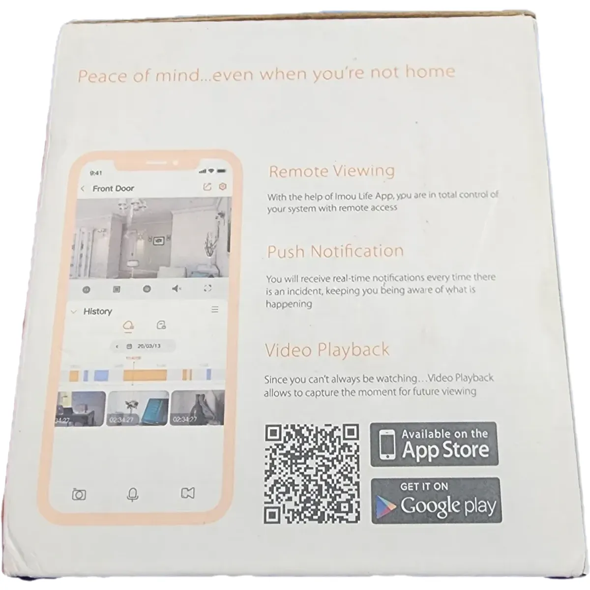 IMOU Cube 4MP WiFi Biztonsági Kamera Beltéri #3