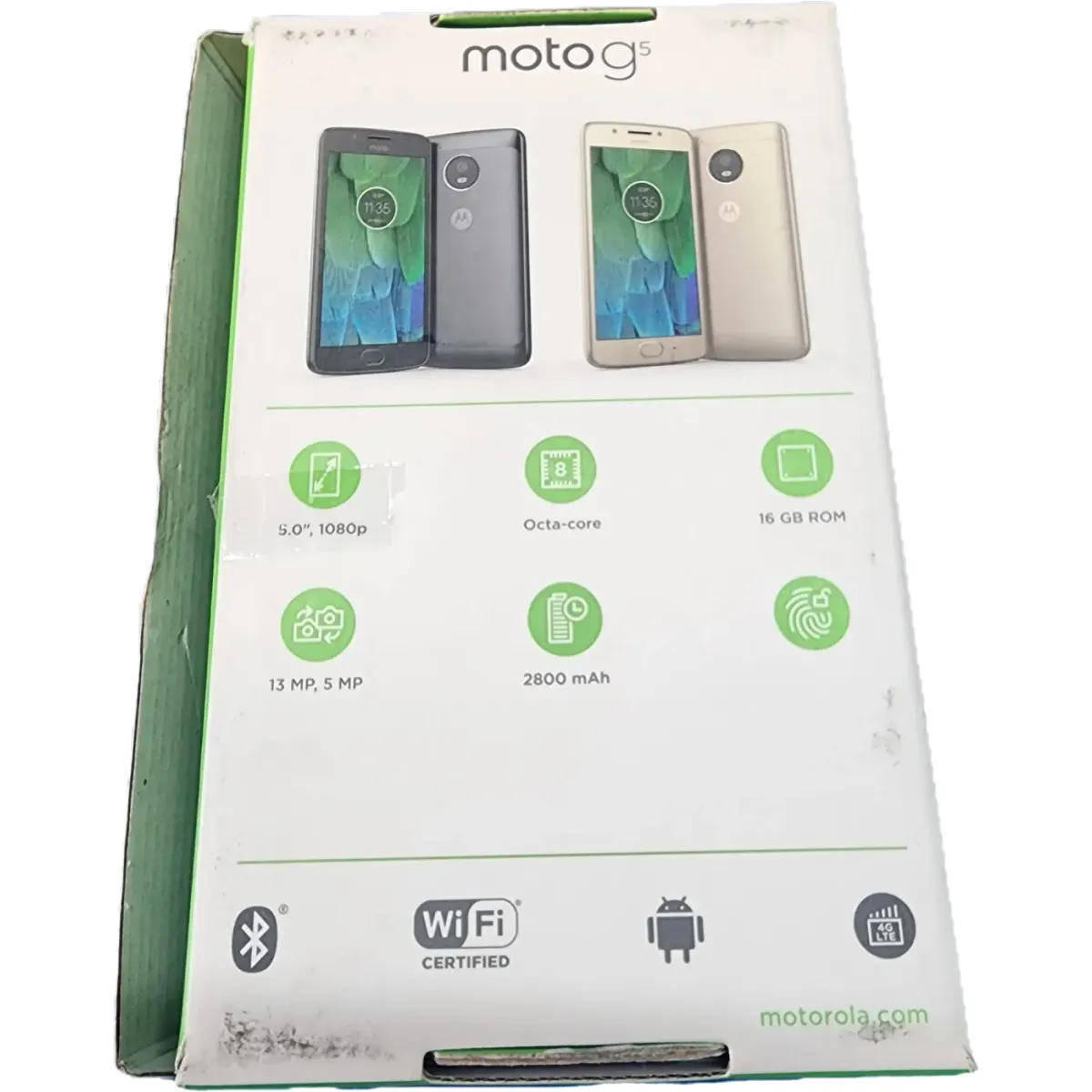 Motorola Moto G5 (XT1676) Mobiltelefon 5" 3/16GB Dual Sim 2800mAh szürke #7