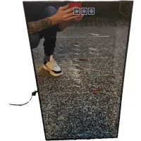 Hyundai VIN18G Borhűtő fekete 18 palack led világítás #2