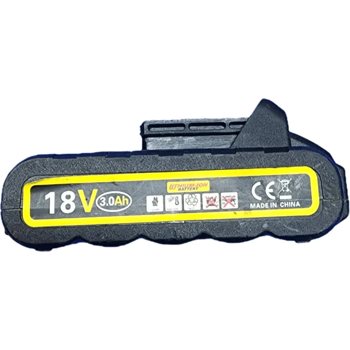 Flinke 18V akkus fúró csavarozó 1350/perc 2db akku töltő sárga-fekete #5