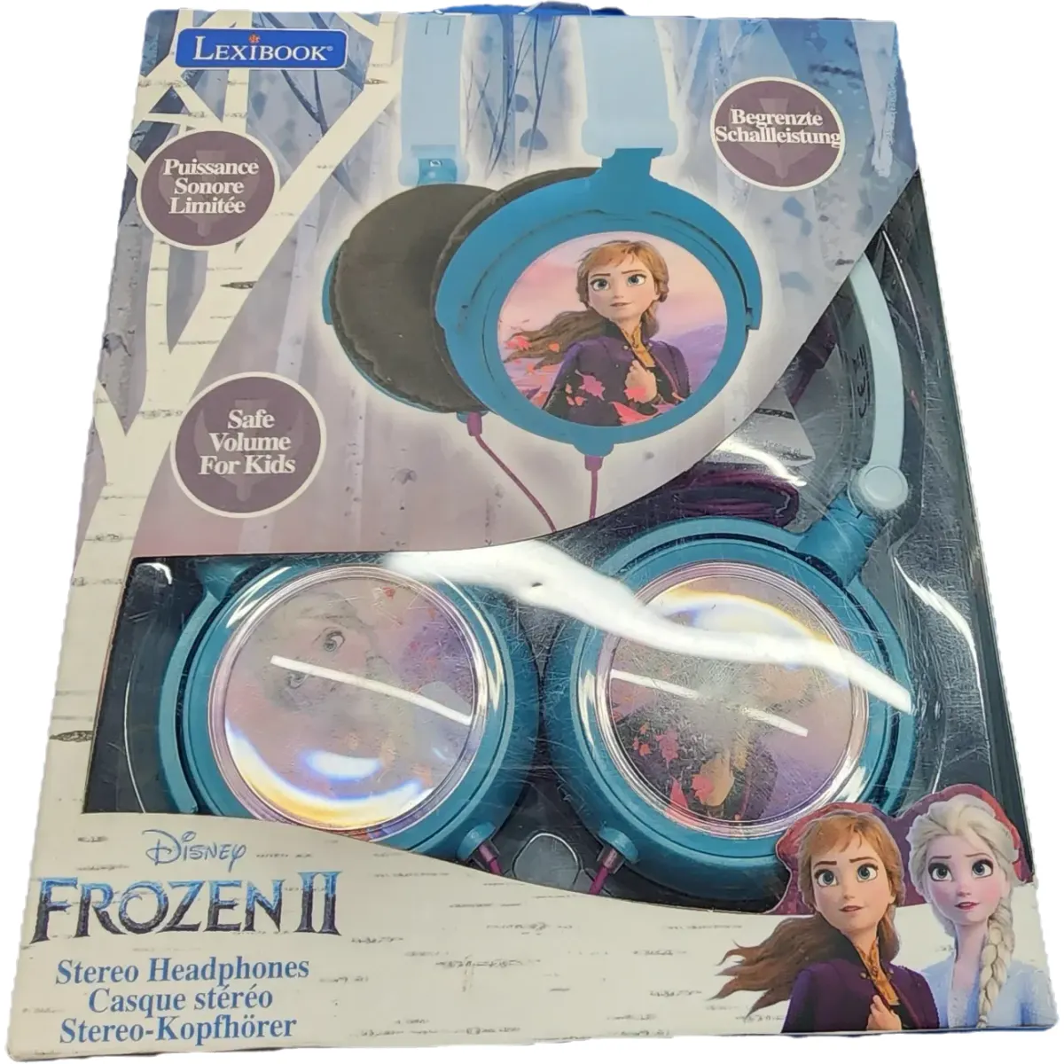 Jégvarázs sztereó vezetékes összecsukható fejhallgató biztonságos hangerővel #1