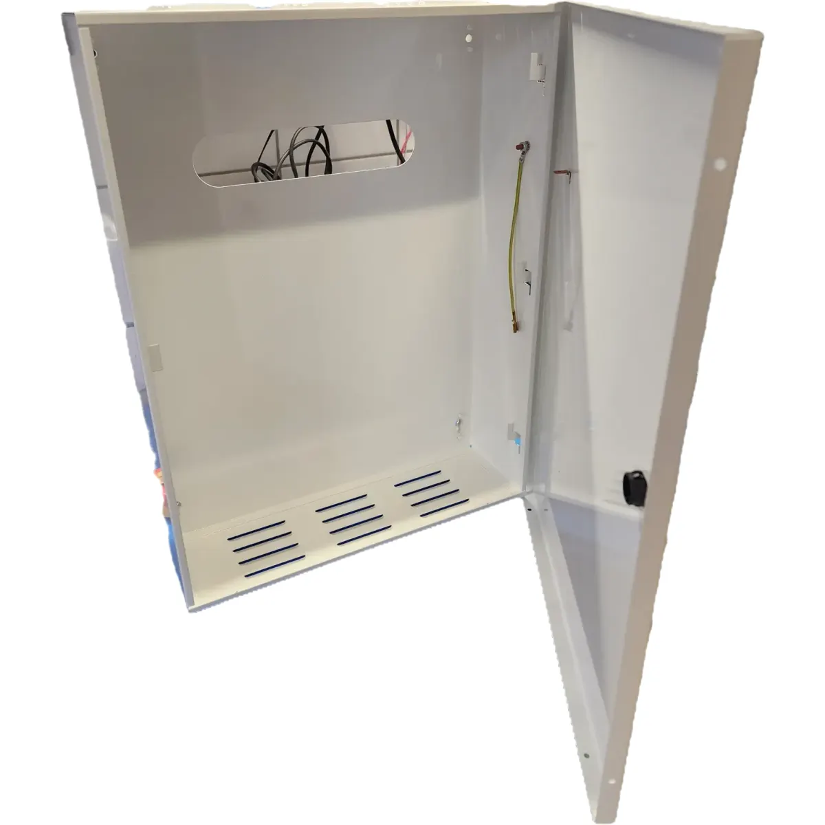 Üres riasztó fémdoboz központdoboz 335x440x100mm fehér #2