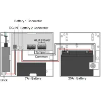 Paradox PS45 Segédtápegység modul #4