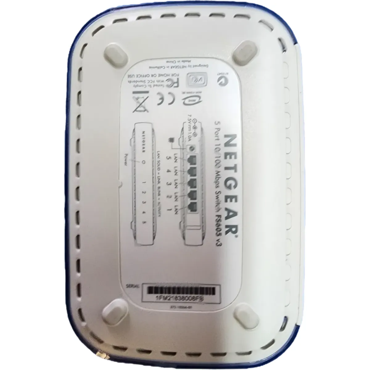 NETGEAR FS605 V3 5-port 10/100 Mbps Ethernet Switch #3