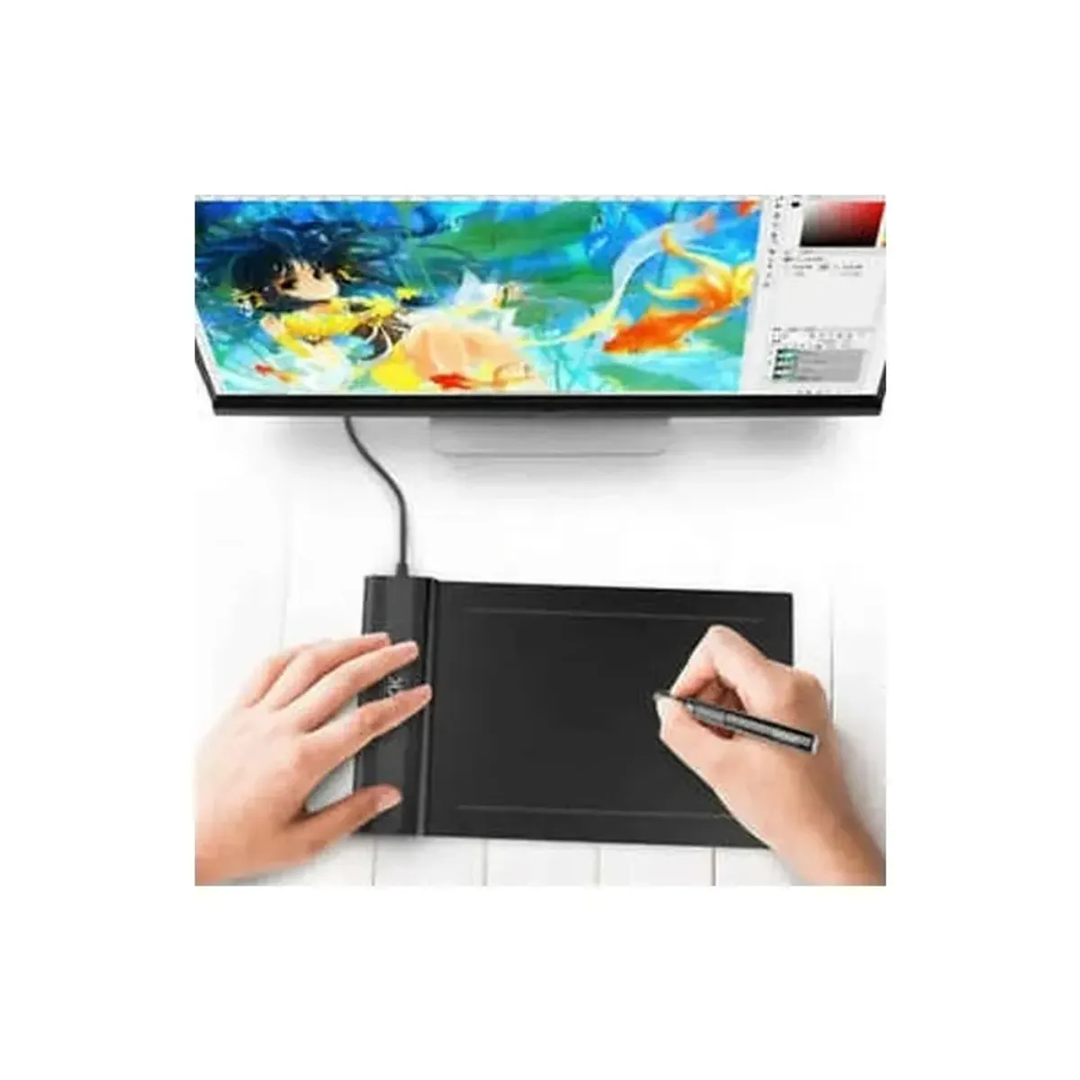 VEIKK S640 Grafikus rajztábla #4