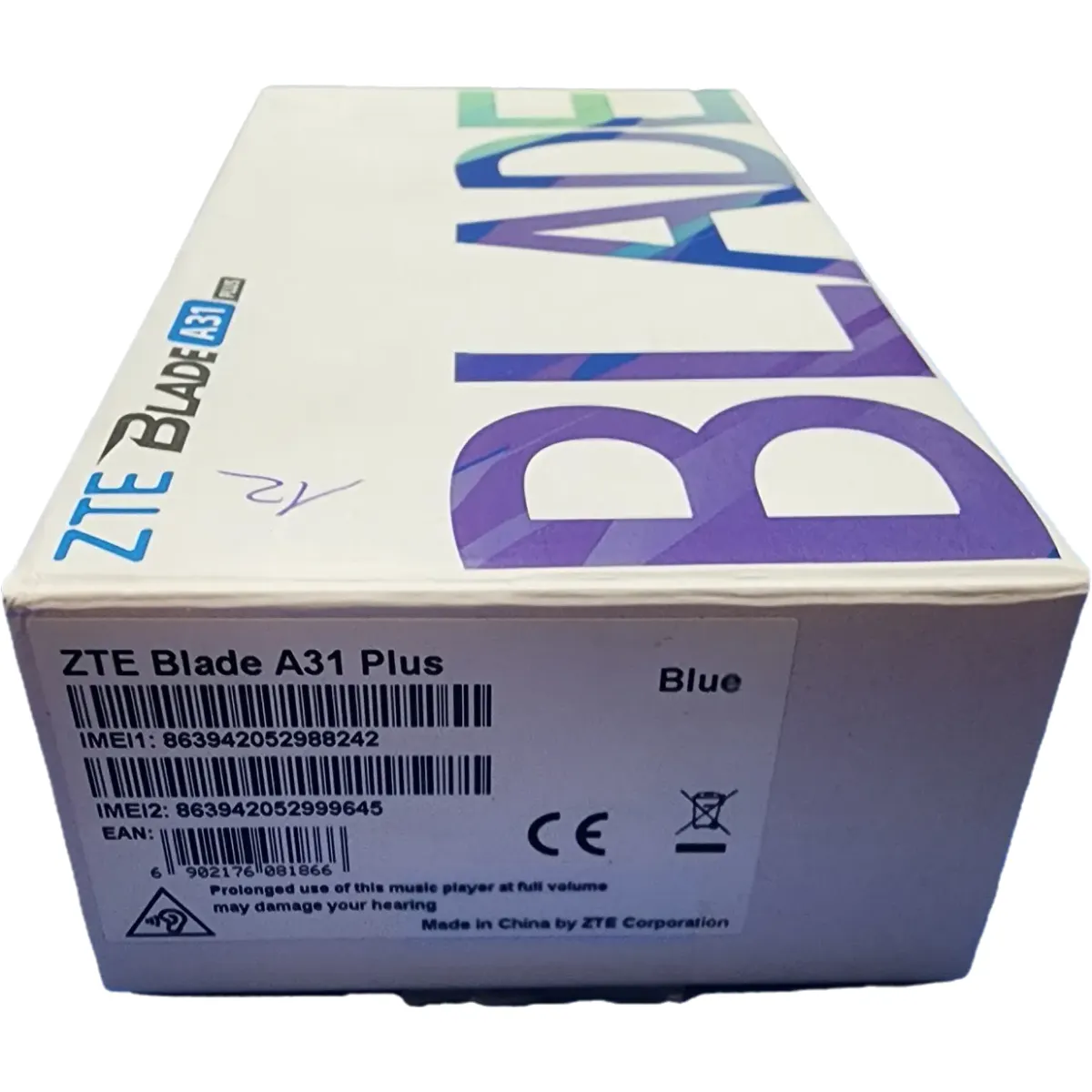 ZTE Blade A31 Plus mobiltelefon 6" 2/32GB Dual SIM 3000 mAh kék #4