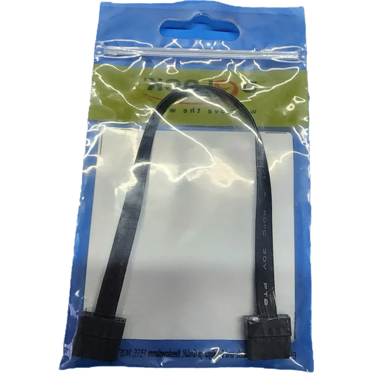 Delock kábel SATA FLEXI 6 Gb/s 20 cm fekete fém #3