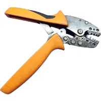 Weidmüller PZ 6/5 Krimpelőszerszám érvéghüvelyekhez 0,25 mm² 6 mm² Trapéz alakú bemélyedéses krimpelés narancssárga