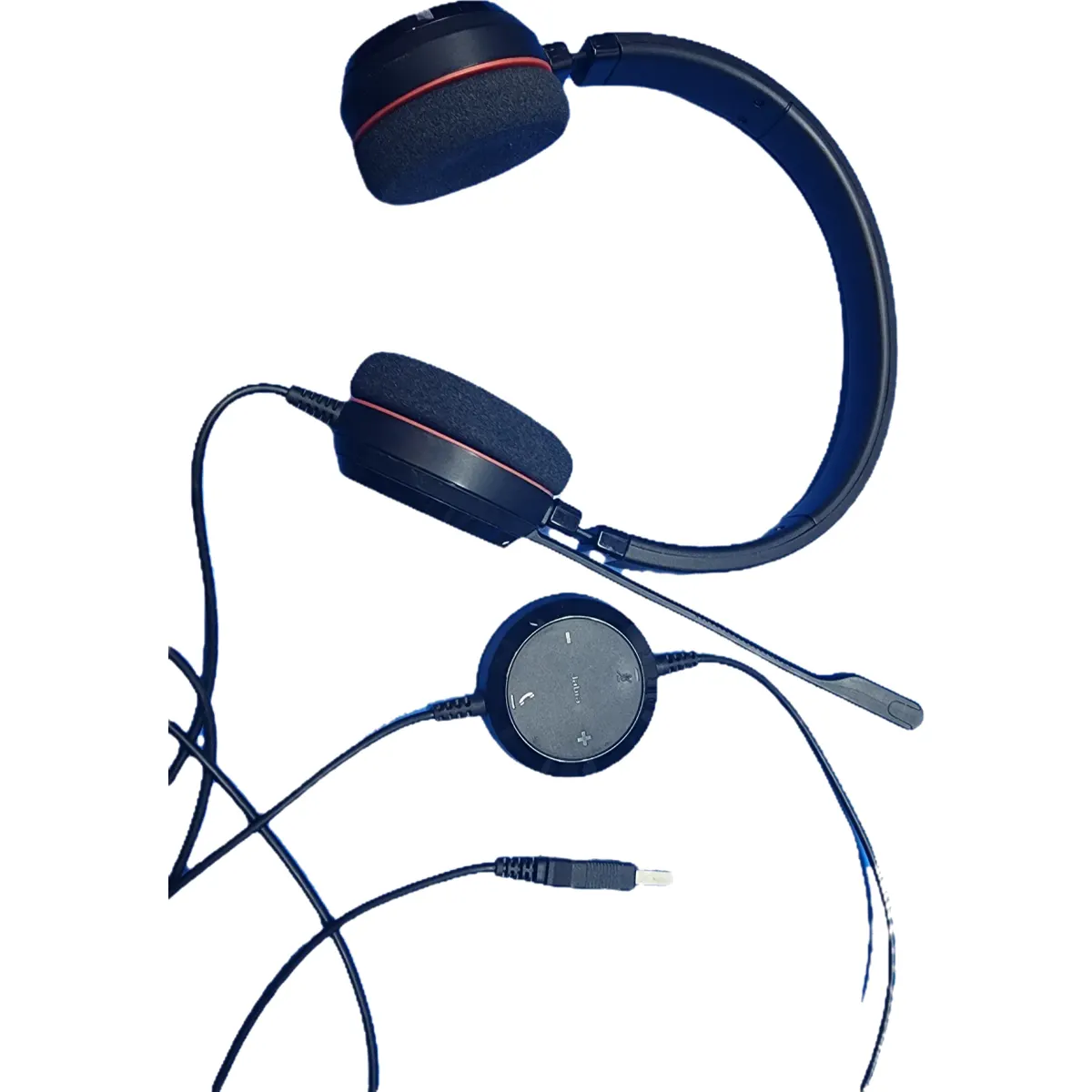 Jabra EVOLVE 20 MS stereo fejhallgató mikrofonnal fekete #3