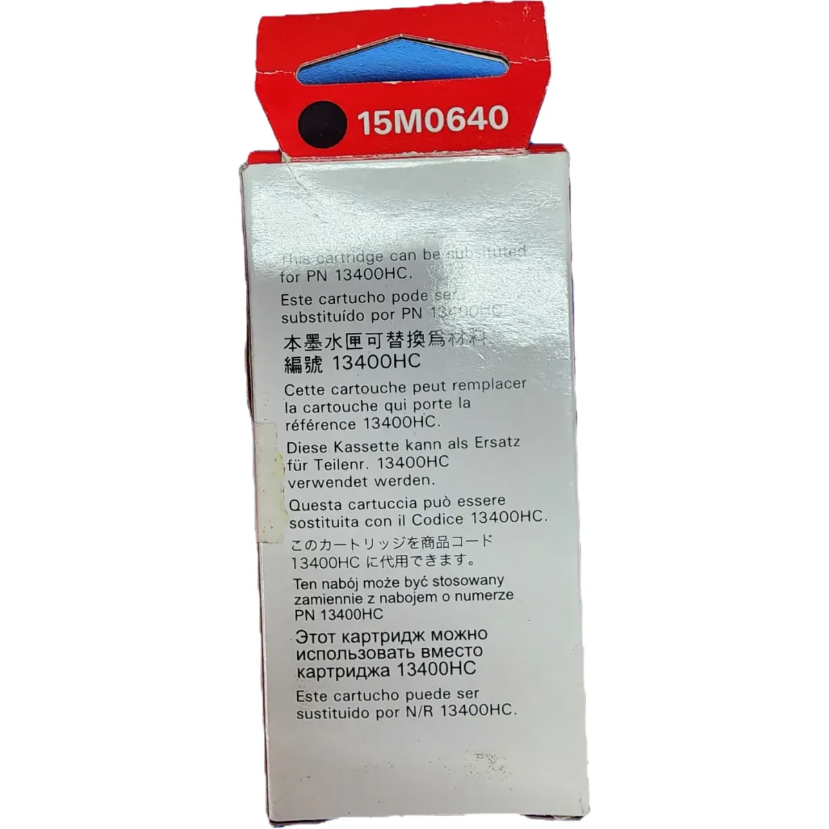 Eredeti LEXMARK 15M0640 tintapatron Fekete #3