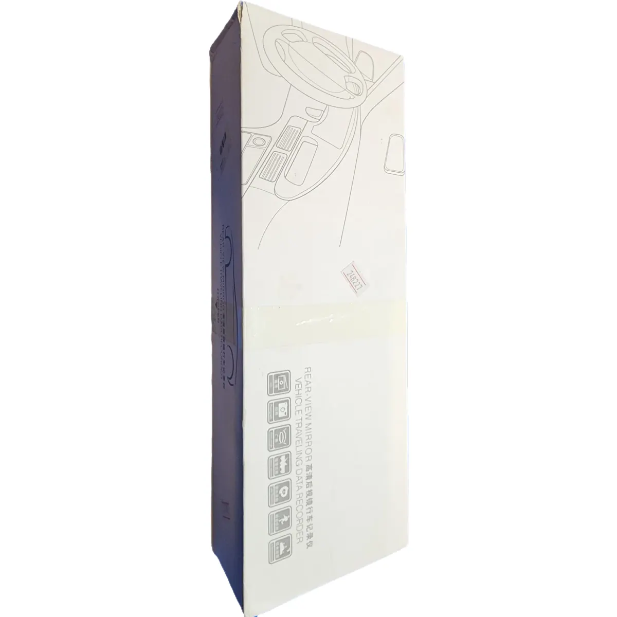 Media-Tech U-DRIVE MIRROR BT MT4046 visszapillantóba épített FULL HD autóskamera 2.7" 12Mpx Micro SD fekete #4