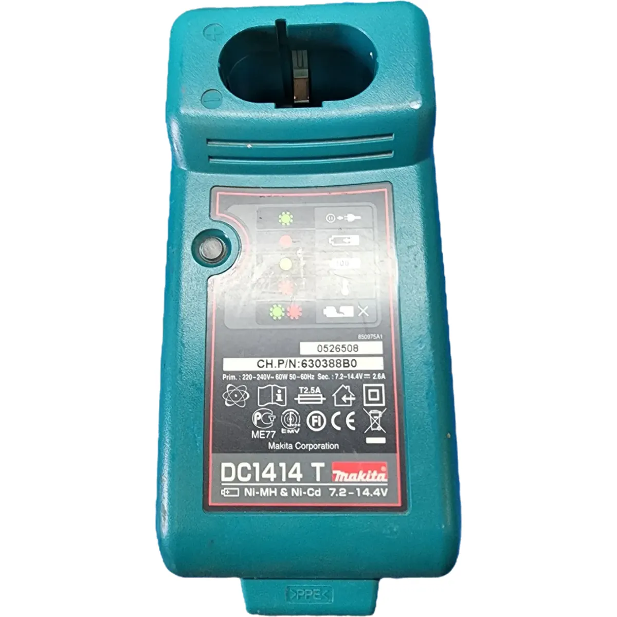 Makita DC1414T 7.2V-14.4V akkumulátor töltő #1