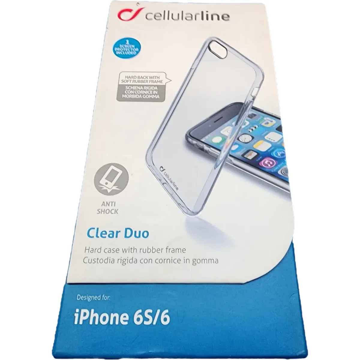 Cellularline iPhone 6 Invisible okostelefon műanyag tok átlátszó #2