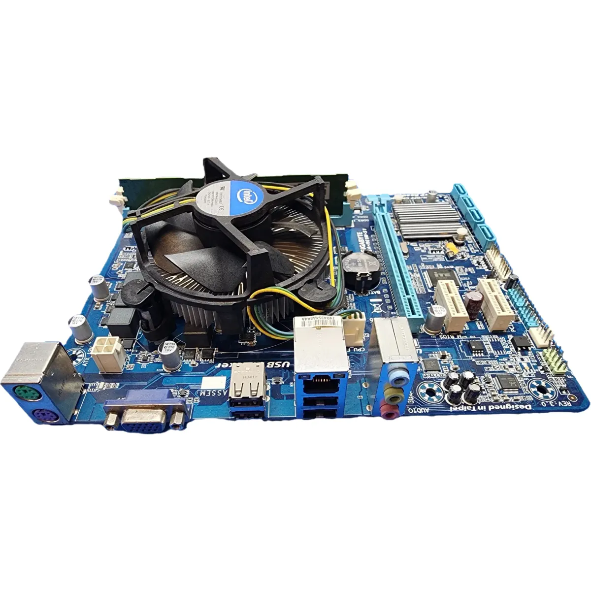 Gigabyte GA H61M-S1 REV 3.0 alaplap Core i3-3240 H61 1155LGA 1x2GB DDR3 Intel HD Graphics Félgép #1