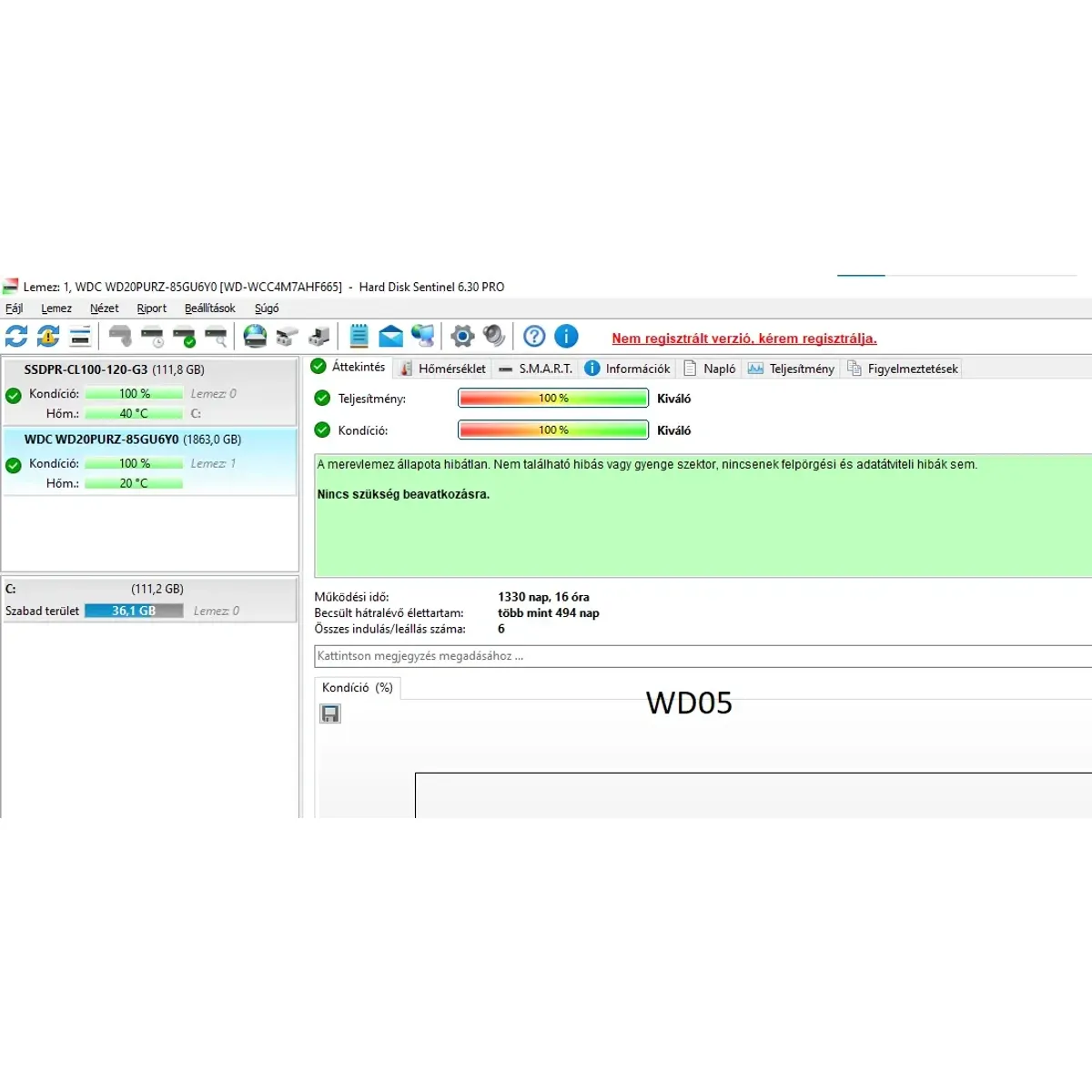 Western Digital WD20PURZ Purple 3,5" 2TB HDD merevlemez #3