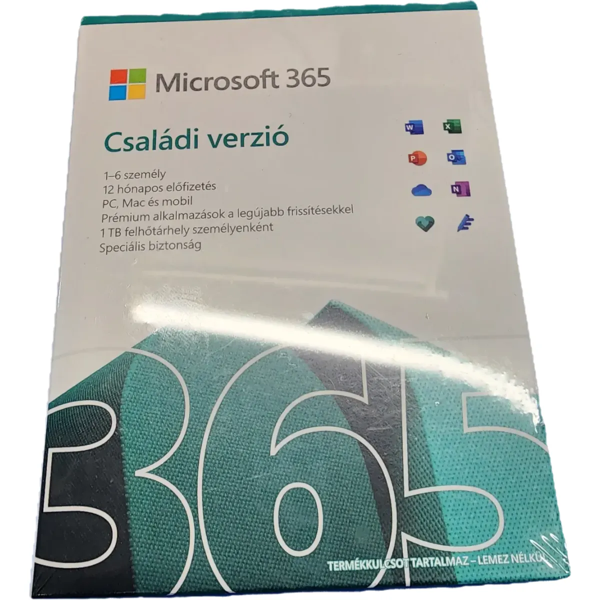 Microsoft 365 Családi verzió 1 év. Win/MAC dobozos #1